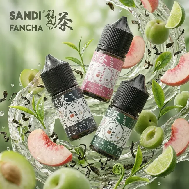 梵茶煙油 SANDI FANCHA 30mL 35mg 茶香尼古丁鹽主圖